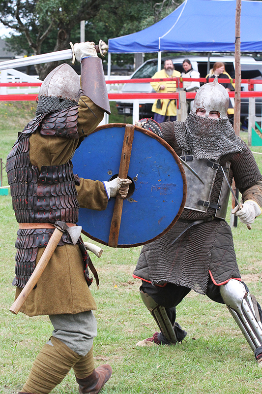 Medieval Market : Swords and Armour : Medieval Fighting : Levin : New Zealand : Richard Moore : Journalist : Photographer :